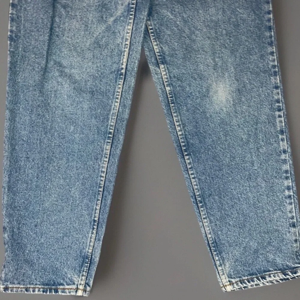 Vintage Mom Jeans Tapered Pleated  Hi Waist size 26 x 31 TRUE Vtg - Picture 6 of 9